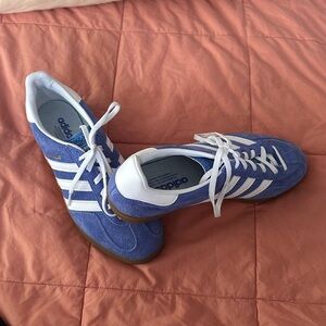 Women’s rare baby blue Gazelle’s. Worn once.